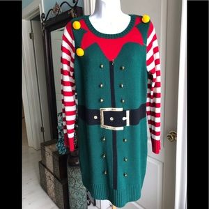 Ugly Christmas Sweater Dress